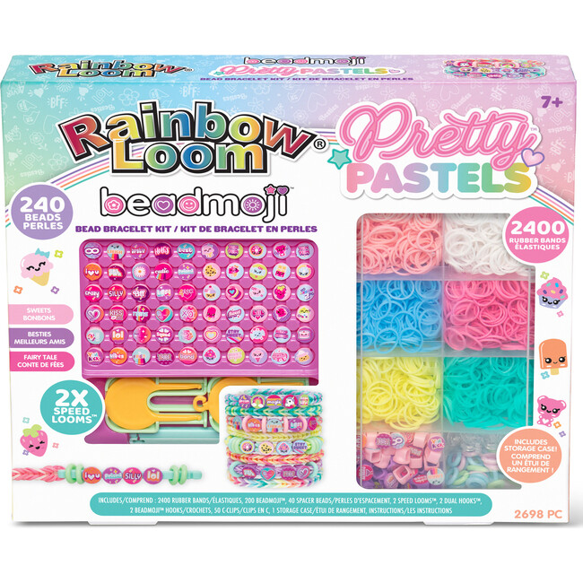 Beadmoji: Bead Bracelet Kit - Pretty Pastels