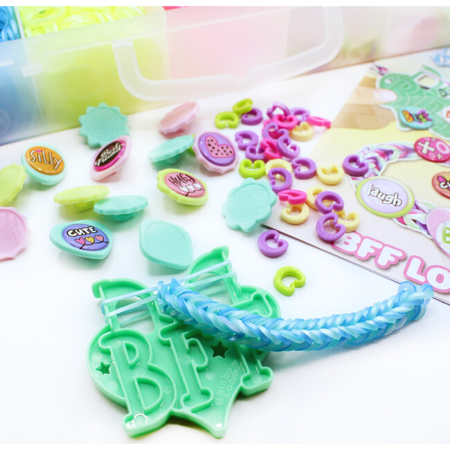 Rainbow Loom Bestie Mini Button Combo Set, Bracelet Making Kit - Arts & Crafts - 3