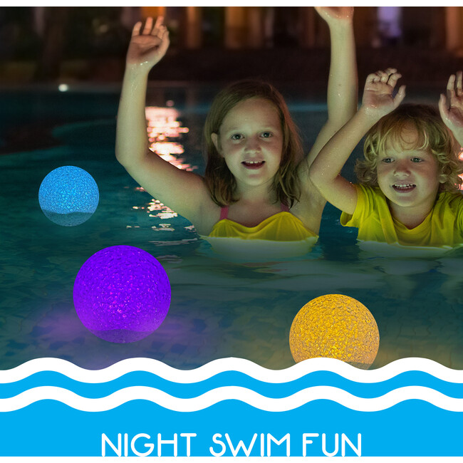 LED Light Up: Glitter Globe - Pool Toys - 4