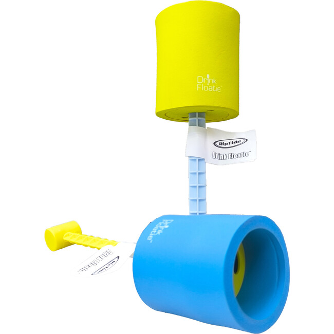 Drink Floatie - Asstd Blue Or Yellow - Pool Toys - 4