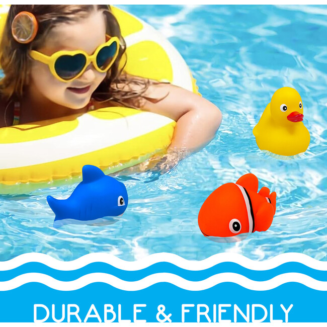 LED Light Up: Pal - Asstd Duck, Whale, Fish - Pool Toys - 5
