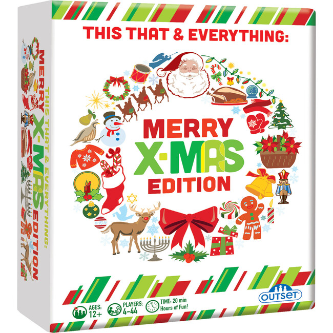 Outset Media This That & Everything: Merry Xmas Edition Party Game - Board Games - 1
