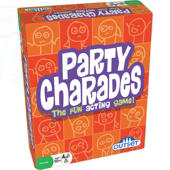 Outset Media Party Charades Family Board Game