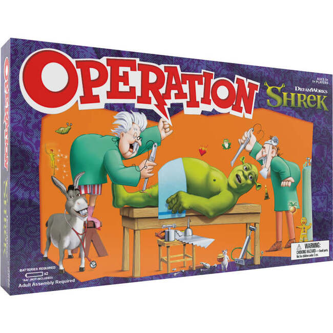 OPERATION :Shrek - Collectible Silly Skill Board Game