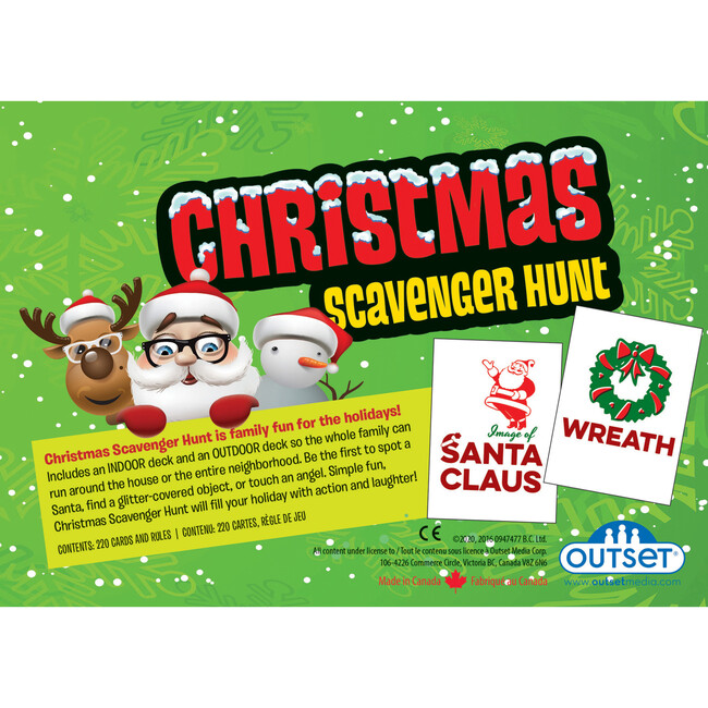 Outset Media Christmas Scavenger Hunt Game - Yule Just Love It! - Board Games - 3