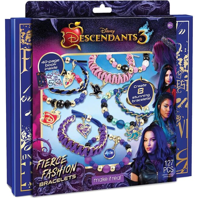 Disney Descendants 3: Fierce Fashion Bracelets Making Craft Kit