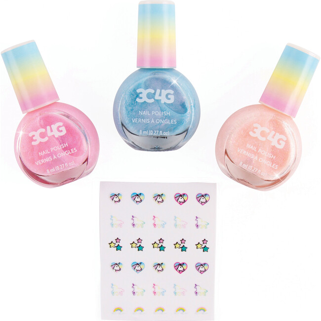 3C4G: Unicorn Shimmer Trio Nail Polish Set
