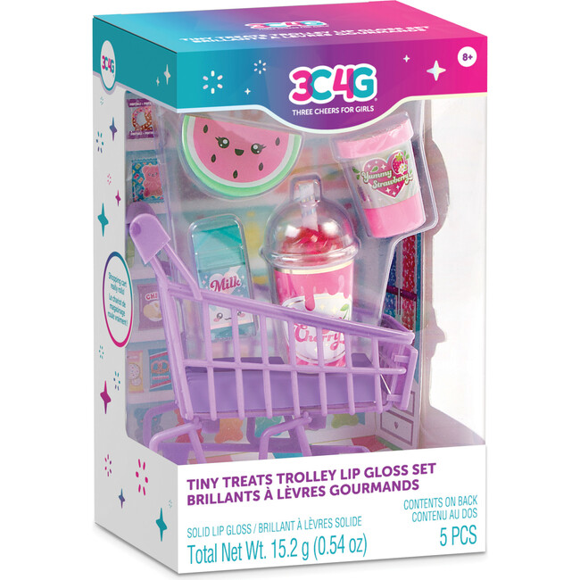 3C4G: Tiny Treats Trolley Lip Gloss Set