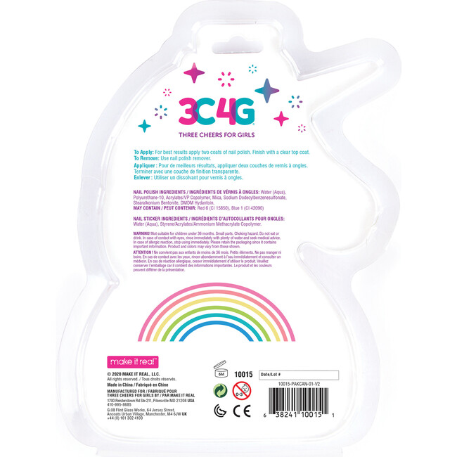 3C4G: Unicorn Shimmer Trio Nail Polish Set - Fashion & Beauty Kits - 5