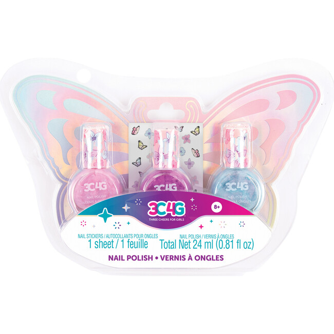 3C4G: Butterfly Nail Polish Trio