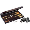 Craftsman Deluxe Wood Backgammon Game Set - Board Games - 2