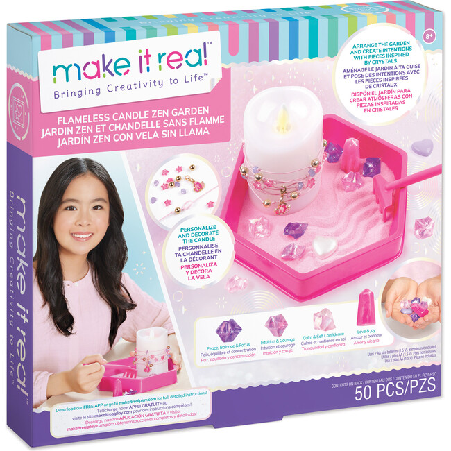 Flameless Candle Zen Garden