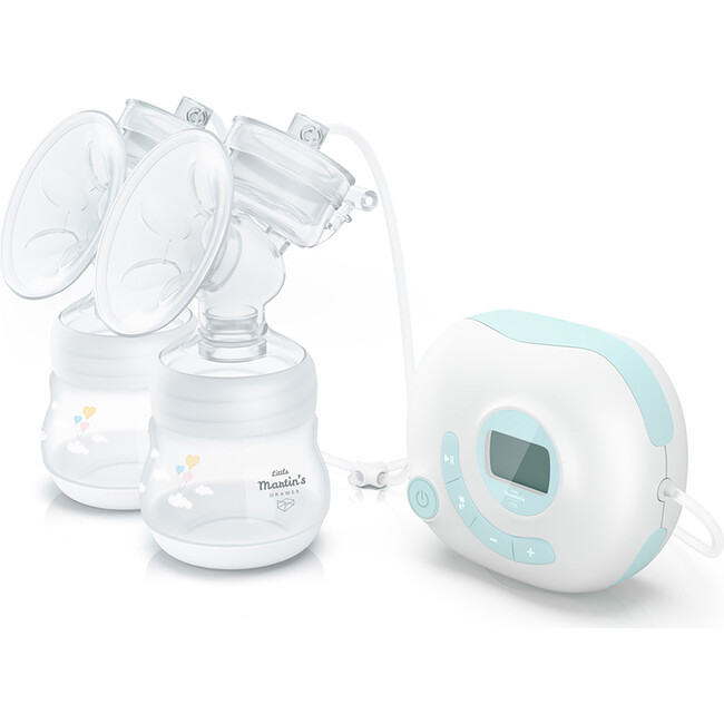 Electric Double Breast Pump: Blue