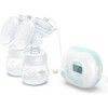 Electric Double Breast Pump: Blue - Lactation Support - 1 - thumbnail