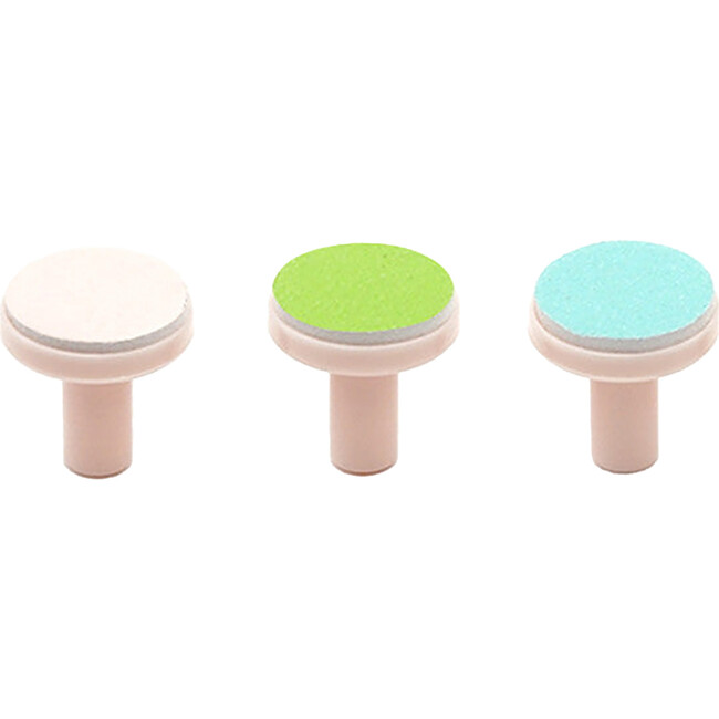Baby Electric: Nail Trimmer: Replacement Heads - Pink 3pcs