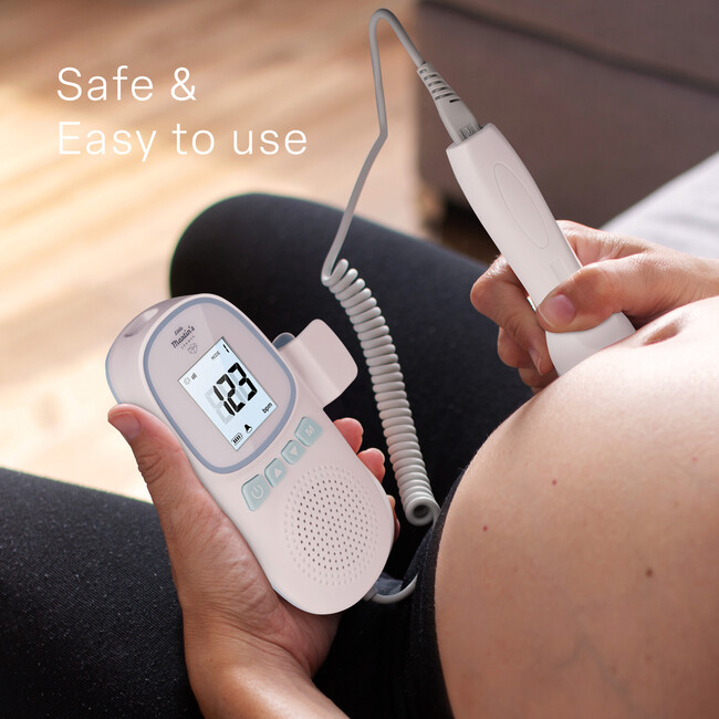 Portable Ultrasound Fetal Doppler: Blue - Belly Oils & Bump Care - 6