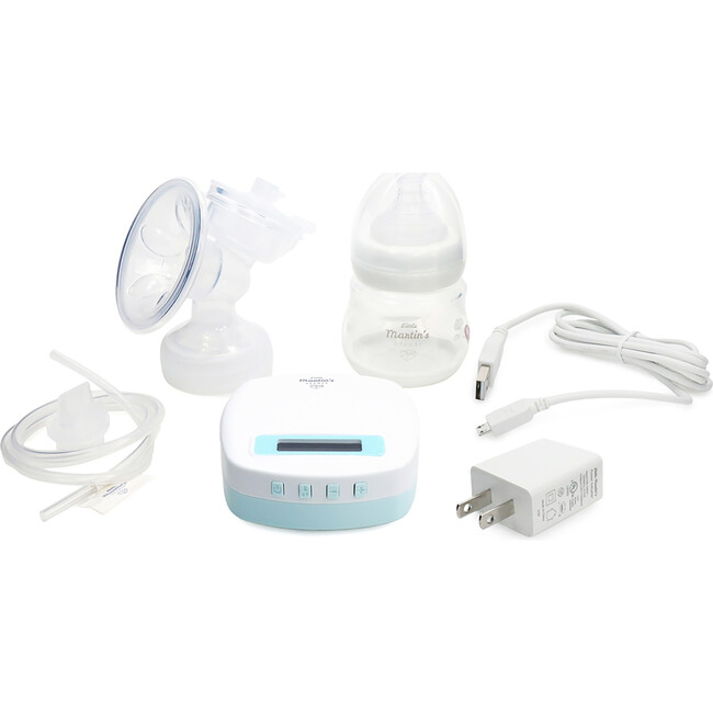 Electric Single Breast Pump: Blue - Lactation Support - 4