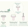 Baby Electric: Nail Trimmer: Replacement Heads - Pink 3pcs - Nails - 3