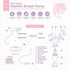 Electric Single Breast Pump: Pink - Lactation Support - 5