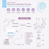 Electric Single Breast Pump: Blue - Lactation Support - 7
