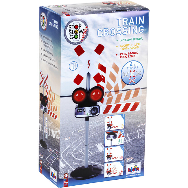 Theo Klein: Train Crossing Traffic Light Cycle - Role Play Toys - 1