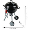 Theo Klein: Weber Kettle Light & Sound Kid's BBQ Set - Role Play Toys - 5