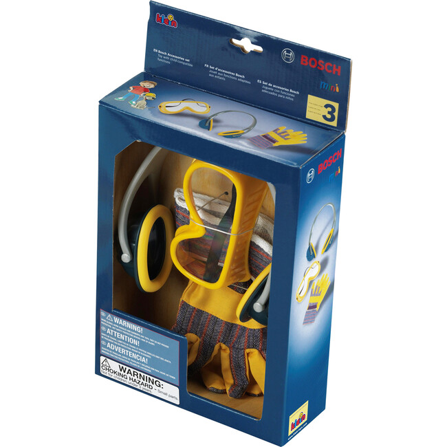 Bosch: Worker Accessories Set, 3 Pieces - Role Play Toys - 1