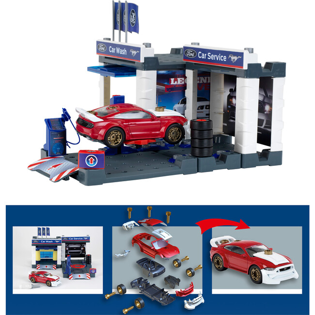 Ford: Service Station Play Workshop W/ 2019 Ford Mustang
