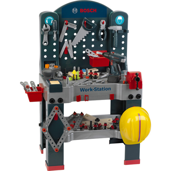 Bosch: Jumbo Workstation Workbench Tool Set, 138 Pieces - Role Play Toys - 1