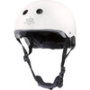 Kinderfeets: Toddler Helmet - White - Kids Safety Gear For Bikes & Scooters - Helmets - 1 - thumbnail