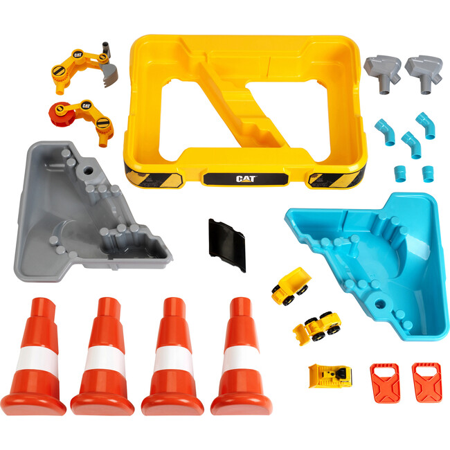 CAT: Sand and Water Prented Play Construction Table - Role Play Toys - 3