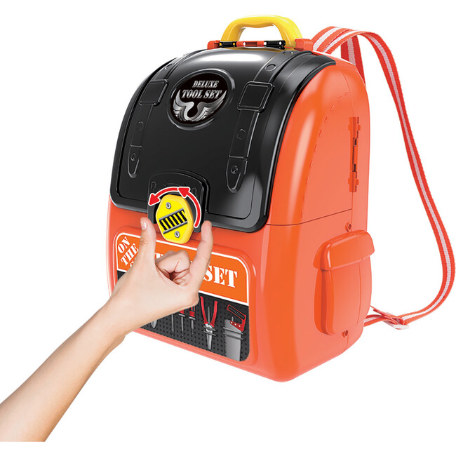 On the Go Backpack Pretend Play Tool Set w/ Accessories - Play Kits - 2