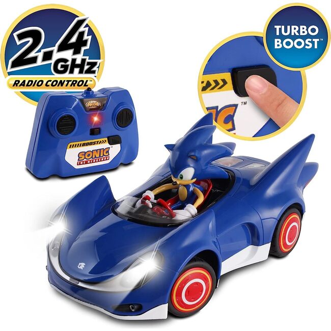 Sonic & Sega All-Stars Racing Remote Control Car: 1:28 Scale 2.4GHz - Remote Control - 3