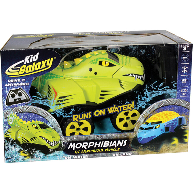 Mega Morphibian 2.4GHZ  Crocodile R/C - Runs On Land and Water. - Remote Control - 3
