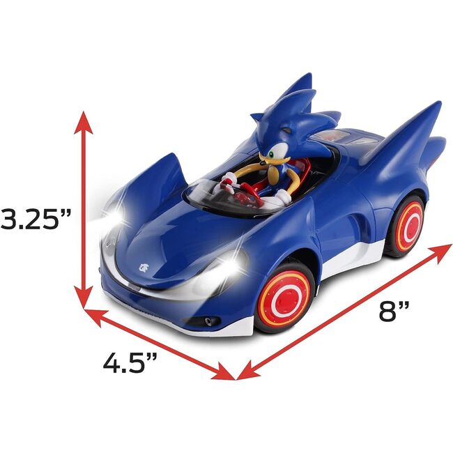 Sonic & Sega All-Stars Racing ミニカー　ラジコン Sonic & Sega All-Stars Racing RC Vehicle Toy: 1:28 Scale