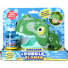 Motorized Handheld Dinosaur Bubble Blower w/ 4 Ounce Premium Bubble Solution - Arts & Crafts - 3