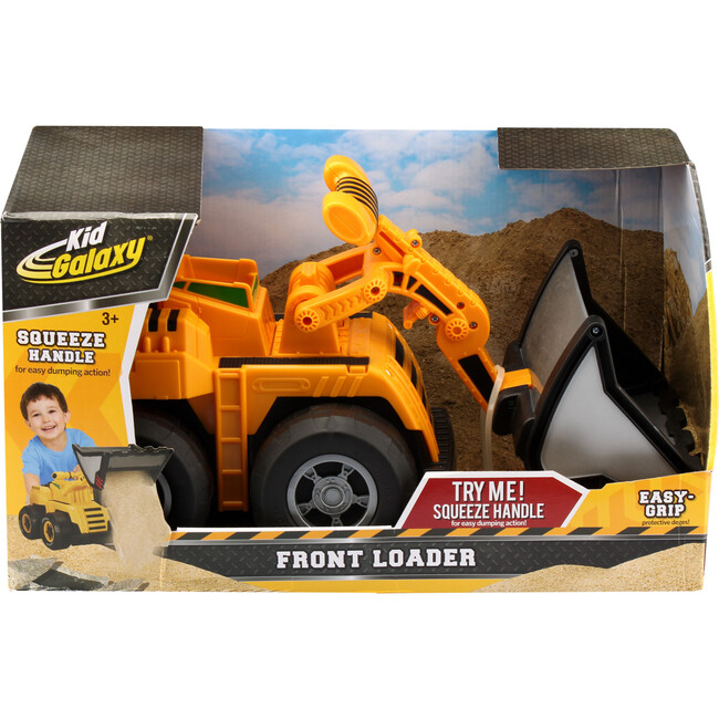 Front End Loader Toy Truck w/ Squeeze Handle - Transportation - 3