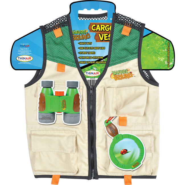 Nature Bound: Cargo Vest - Green & Khaki