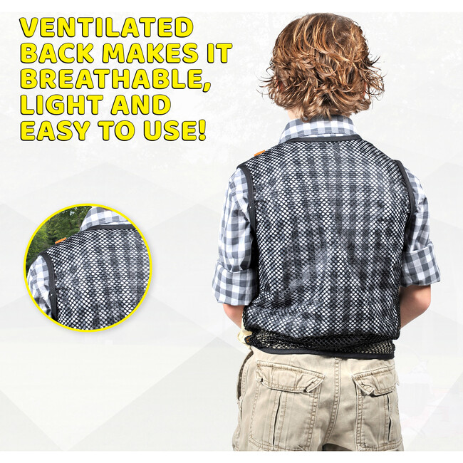 Nature Bound: Cargo Vest - Green & Khaki - Outdoor Games - 3