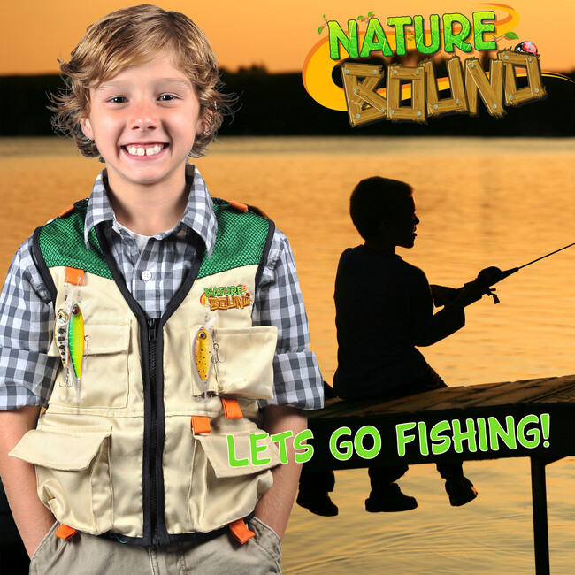Nature Bound: Cargo Vest - Green & Khaki - Outdoor Games - 4