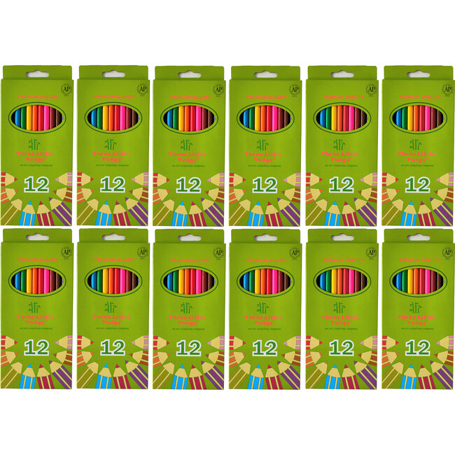 Three Little Twigs: Colored Pencil Set (144 Pieces)