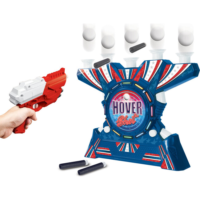 Ambassador Games: Retro Arcade - Electronic Hover Shot - Light & Sound Tabletop Target Shooting Game