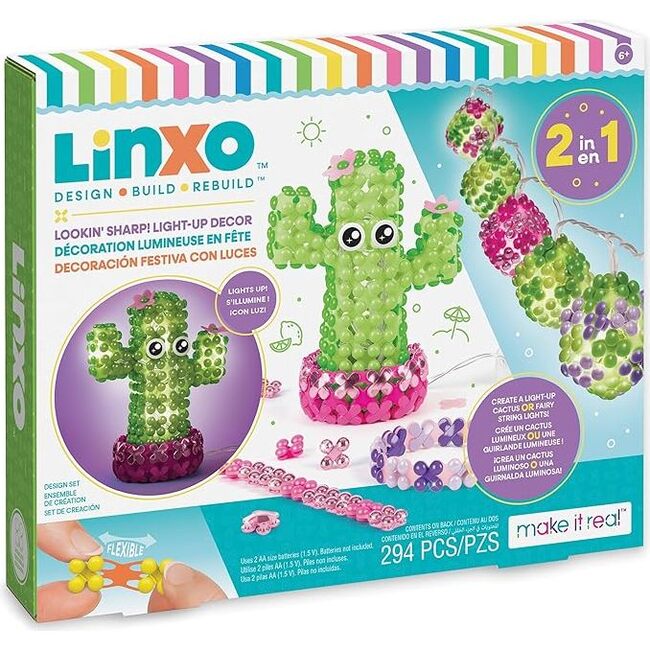 Make It Real: LinXo: Lookin' Sharp! Light-Up Décor