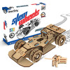 Smartivity: Stem Wheels Speedster - DIY Race Car Toy, Wooden Vehicle Building Set - STEM Toys - 1 - thumbnail