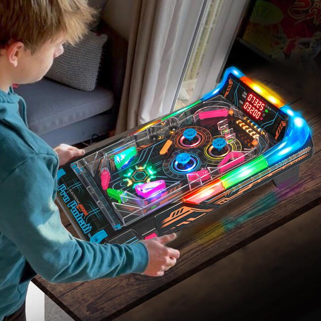 Ambassador Games: Electronic Arcade Pro Pinball - Light & Sound Tabletop Game - Games - 3