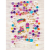 Rainbow DIY Colorful Dream Jewelry Kit - Create 3 Unique Charm Bracelets & A Ring - Fashion & Beauty Kits - 2
