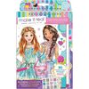 Fashion Design Sketchbook: Blooming Creativity - Includes 90 Stickers & Stencils - Art Supplies - 1 - thumbnail