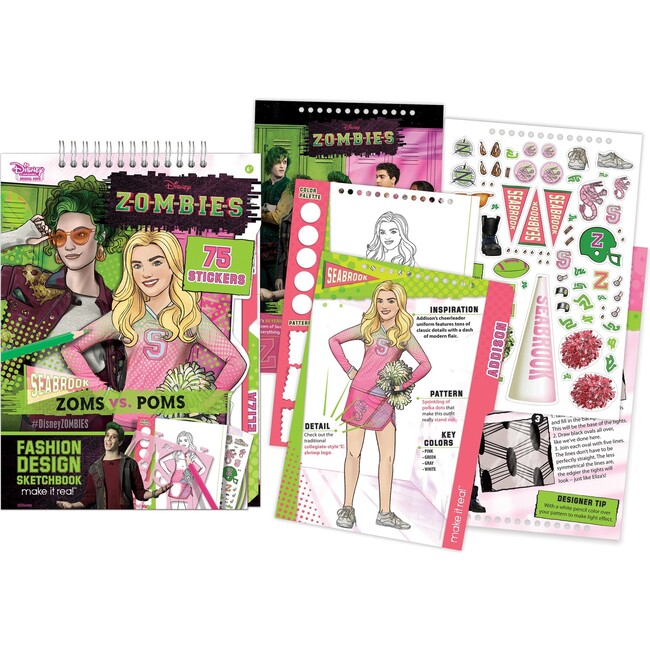 Disney: Zombies Fashion Design Tracing Light Table