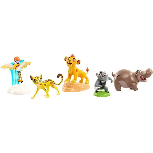 The Lion Guard Collectible 5 Figure Animal Play Set - Playsets - 1