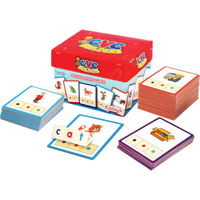 CVC Builders Activity Cards, 48 Cards